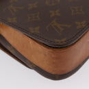 LOUIS VUITTON Monogram Cartouchiere MM Bag Vintage M51253 LV Auth ka2974-15