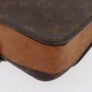 LOUIS VUITTON Monogram Cartouchiere MM Bag Vintage M51253 LV Auth ka2974-16