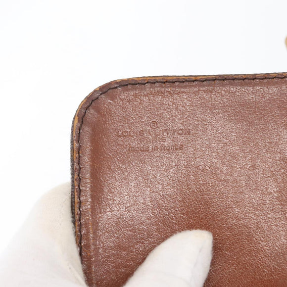 LOUIS VUITTON Monogram Cartouchiere MM Tasche Vintage M51253 LV Auth ka2974