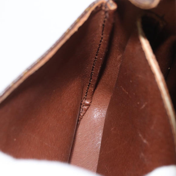 LOUIS VUITTON Monogram Cartouchiere MM Tasche Vintage M51253 LV Auth ka2974