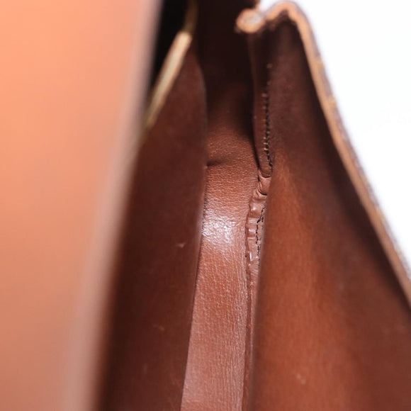 LOUIS VUITTON Monogram Cartouchiere MM Bag Vintage M51253 LV Auth ka2974