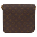 LOUIS VUITTON Monogram Cartouchiere MM Bag Vintage M51253 LV Auth ka2974-2