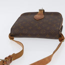 LOUIS VUITTON Monogram Cartouchiere MM Bag Vintage M51253 LV Auth ka2974-6