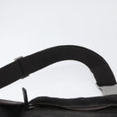 GUCCI GG Canvas Waist bag Dark Brown Silver 28566 Auth ka2977-14