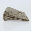 GUCCI GG Plus Supreme Clutch Bag PVC Beige Auth ka2978-4