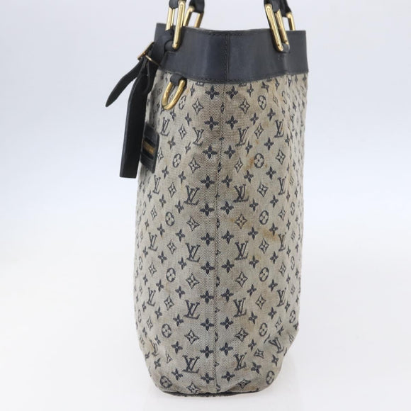 LOUIS VUITTON Monogram Mini Lucille GM Tote Bag TST Blue M92679 LV Auth ka298