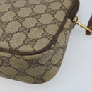 GUCCI GG Supreme Shoulder Bag PVC Beige Gold 97 02 068 Auth ka2990-14