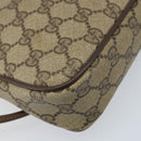 GUCCI GG Supreme Shoulder Bag PVC Beige Gold 97 02 068 Auth ka2990-17