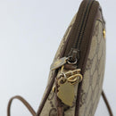 GUCCI GG Supreme Shoulder Bag PVC Beige Gold 97 02 068 Auth ka2990-9