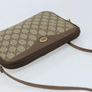 GUCCI GG Supreme Shoulder Bag PVC Beige Gold 97 02 068 Auth ka2990-6