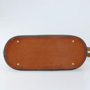 CELINE Macadam Canvas Handtasche PVC Leder 2-Wege Braun Gold Authentisch ka2994-5