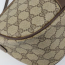 GUCCI GG Supreme Web Sherry Line Tas PVC Beige Rood 89 02 032 Auth ka2995-15