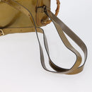 GUCCI Bamboo Backpack Patent leather Gold Tone 003 1705 0030 Auth ka2998-9