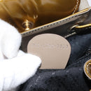 GUCCI Bamboo Backpack Patent leather Gold Tone 003 1705 0030 Auth ka2998-12