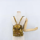 GUCCI Bamboo Backpack Patent leather Gold Tone 003 1705 0030 Auth ka2998-29