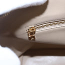 LOUIS VUITTON Monogram Vernis Houston Hand Bag Beige M91004 LV Auth ka300-18