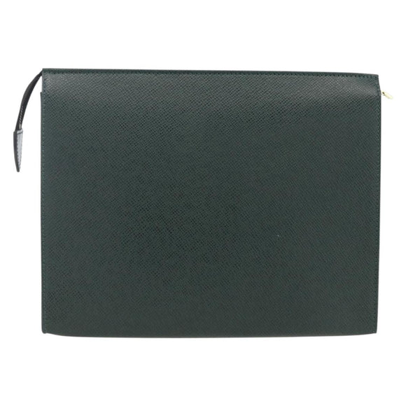 LOUIS VUITTON Taiga Poche Toilette 26 Pouch Epicea LV Auth ka3001