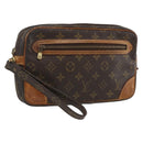 LOUIS VUITTON Monogram Marly Dragonne GM Clutch Bag M51825 LV Auth ka3002-1