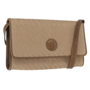 GUCCI Shoulder Bag Canvas Beige Gold 004 115 0289 Auth ka3003-1