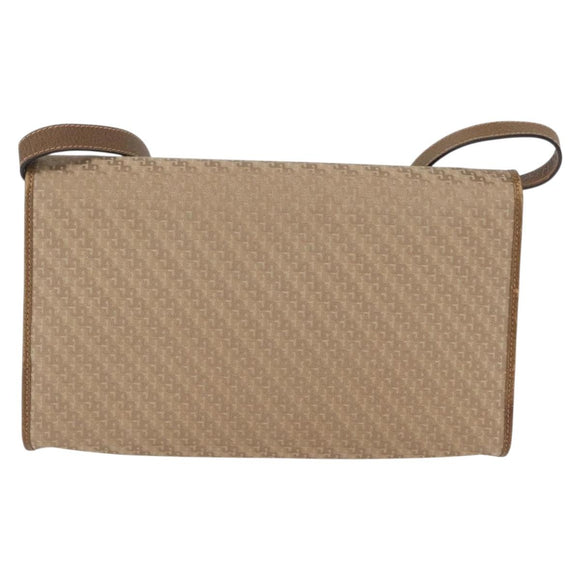 GUCCI Shoulder Bag Canvas Beige Gold 004 115 0289 Auth ka3003