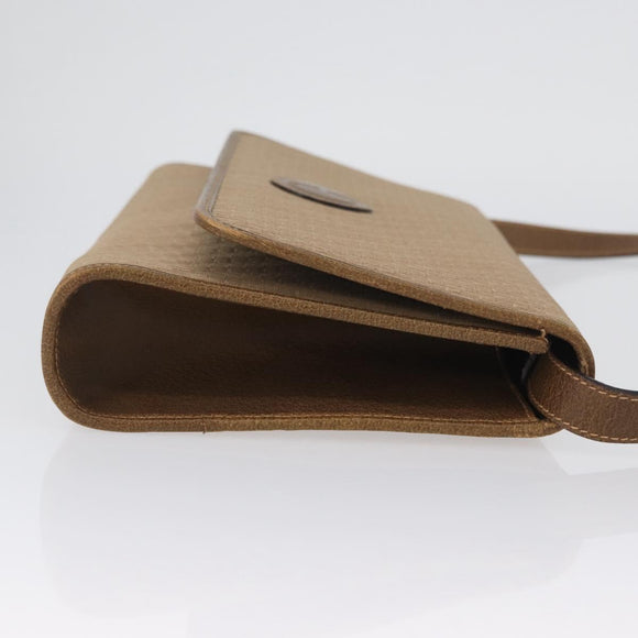 GUCCI Shoulder Bag Canvas Beige Gold 004 115 0289 Auth ka3003