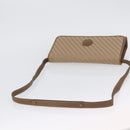 GUCCI Shoulder Bag Canvas Beige Gold 004 115 0289 Auth ka3003-7