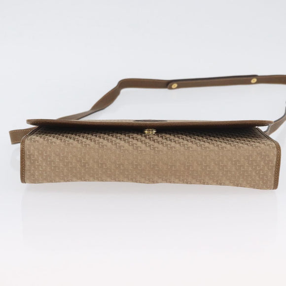 GUCCI Shoulder Bag Canvas Beige Gold 004 115 0289 Auth ka3003