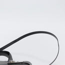 Salvatore Ferragamo Hand Bag Leather 2way Black Silver Auth ka3005-15