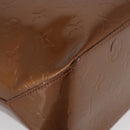 LOUIS VUITTON Monogram Vernis Reade MM Hand Bag Bronze M91143 LV Auth ka3006-15