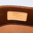LOUIS VUITTON Monogram Vernis Reade MM Hand Bag Bronze M91143 LV Auth ka3006-17