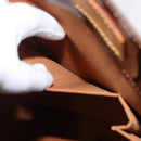 LOUIS VUITTON Monogram Vernis Reade MM Hand Bag Bronze M91143 LV Auth ka3006-20