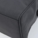 Salvatore Ferragamo Hand Bag Canvas Gray Auth ka3010-15