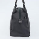 Salvatore Ferragamo Hand Bag Canvas Gray Auth ka3010-4