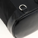 GUCCI Bamboo Body Bag Nylon Black Silver 003 2113 0036 Auth ka3012-10