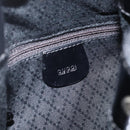 GUCCI Bamboo Body Bag Nylon Black Silver 003 2113 0036 Auth ka3012-18