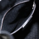 GUCCI Bamboo Body Bag Nylon Black Silver 003 2113 0036 Auth ka3012-22