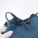 LOUIS VUITTON Epi Petit Noe Shoulder Bag Blue M44105 LV Auth ka3013-9