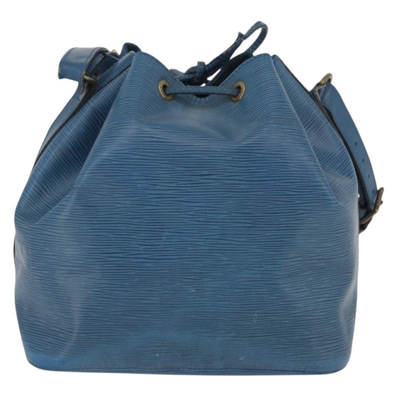 LOUIS VUITTON Epi Petit Noe Shoulder Bag Blue M44105 LV Auth ka3013