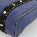 LOUIS VUITTON Antigua Cabas MM Tote Bag Blue M40087 LV Auth ka3019-14