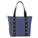 LOUIS VUITTON Antigua Cabas MM Tote Bag Blue M40087 LV Auth ka3019-2