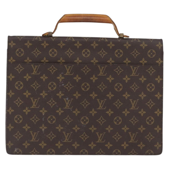 LOUIS VUITTON Monogram Serviette Conseiller Briefcase M53331 LV Auth ka3020