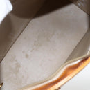 LOUIS VUITTON Monogram Vernis Houston Hand Bag Beige M91004 LV Auth ka3023-11