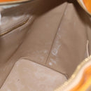 LOUIS VUITTON Monogram Vernis Houston Hand Bag Beige M91004 LV Auth ka3023-18