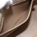 LOUIS VUITTON Monogram Vernis Houston Hand Bag Beige M91004 LV Auth ka3023-21