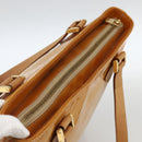 LOUIS VUITTON Monogram Vernis Houston Hand Bag Beige M91004 LV Auth ka3023-6