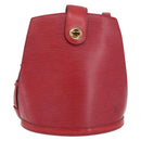 LOUIS VUITTON Epi Cluny Shoulder Bag Red M52257 LV Auth ka3024-13
