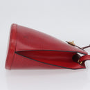 LOUIS VUITTON Epi Cluny Shoulder Bag Red M52257 LV Auth ka3024-3