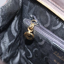 Salvatore Ferragamo Shoulder Bag Leather Brown Gold Auth ka3025-20