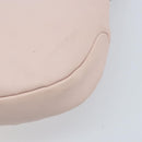 Salvatore Ferragamo Shoulder Bag Leather Pink Gold Auth ka3027-12