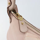 Salvatore Ferragamo Shoulder Bag Leather Pink Gold Auth ka3027-15
